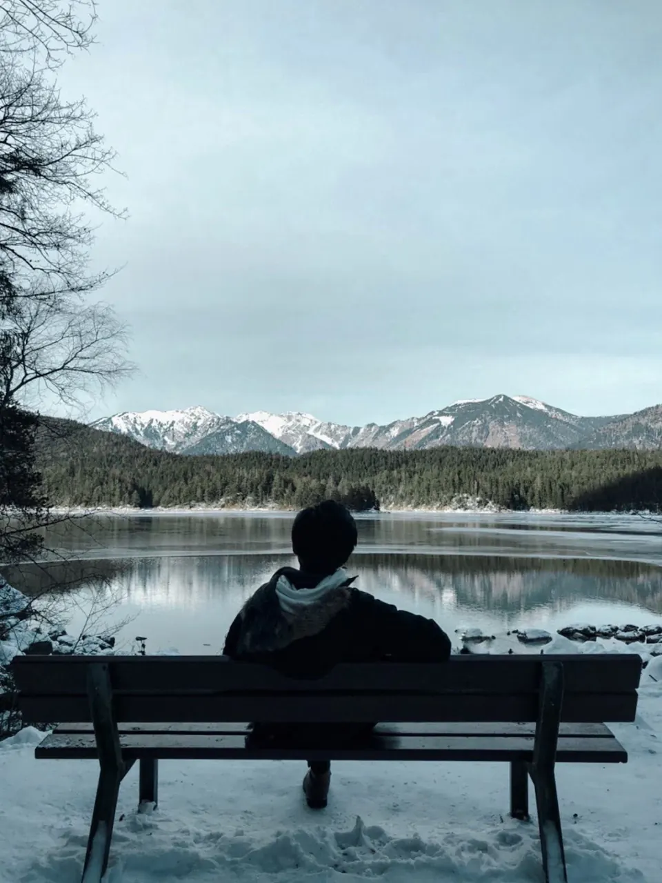 Nabil at Eibsee in Bavaria, Germany